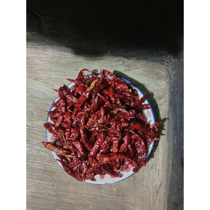 

cabe kering teja super 200gram fresh impot fres
