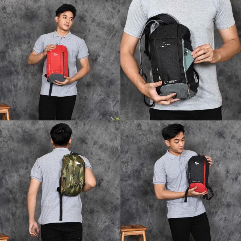 tas sepatu olahraga futsal ransel outdoor daypack 10 liter