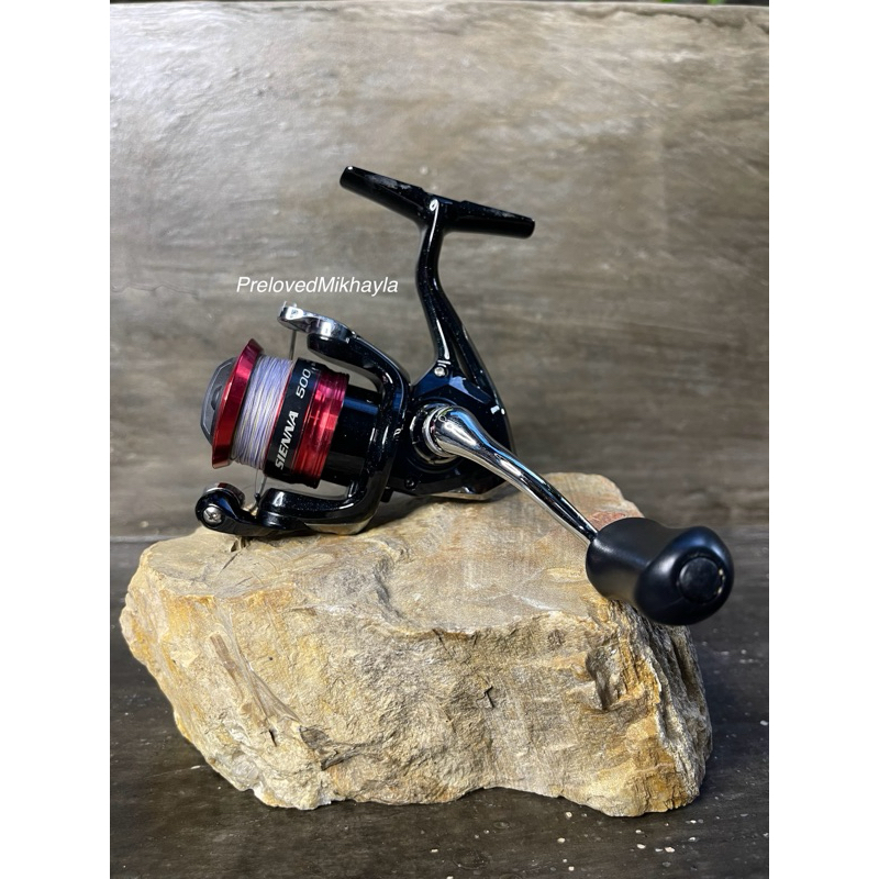 Reel Spinning Shimano Sienna 500 FG PANCING GULUNGAN BAITCASTING MURAH PREMIUM katrol air tawar air 