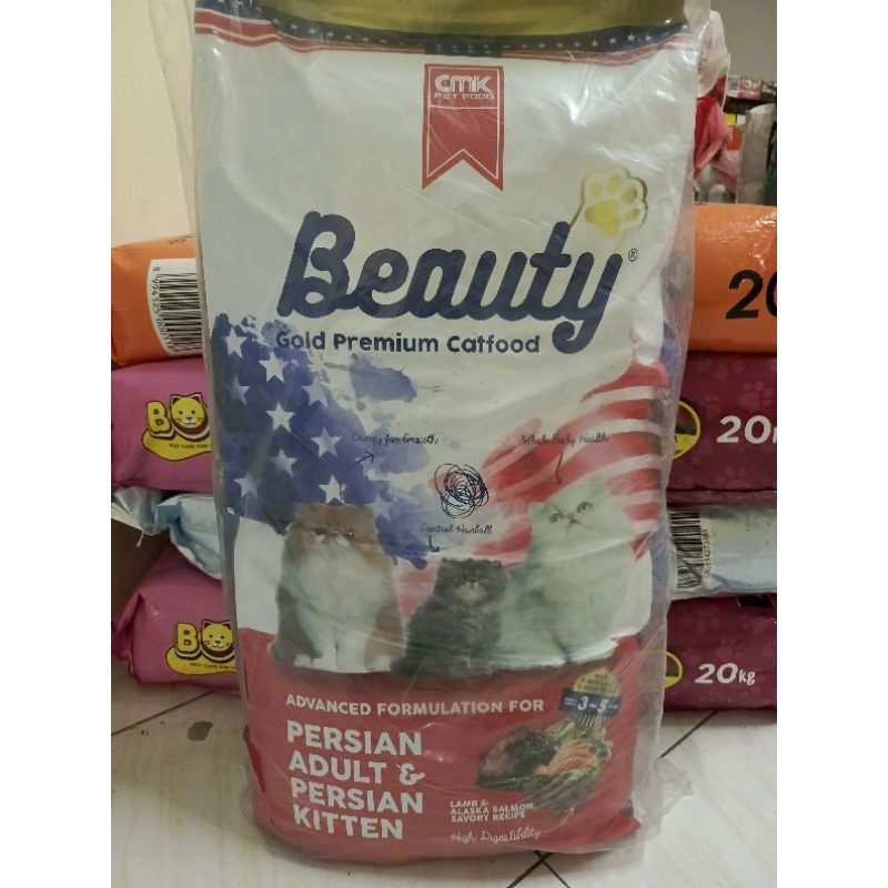 Beauty Gold premium cat food 15 kg Persian Adult & Persian kitten makanan kucing cat food