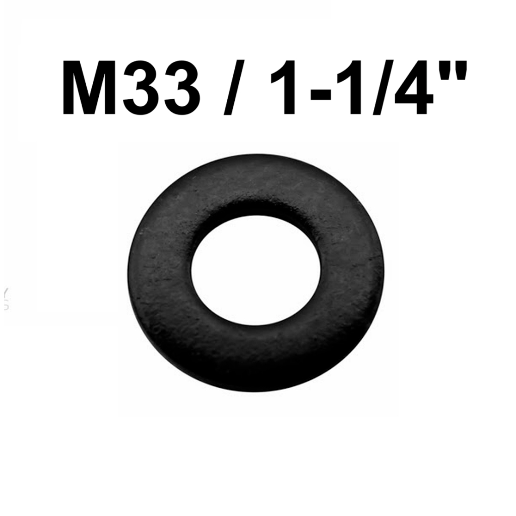 RING PLAT / WASHER PLAT HITAM M33