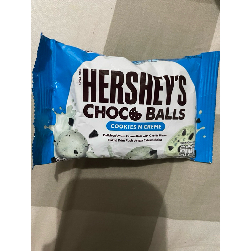 

Hersey choco ball’s import