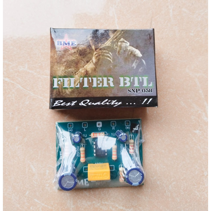 Kit Filter BTL Pembalik Fasa BTL Power Amplifier BME