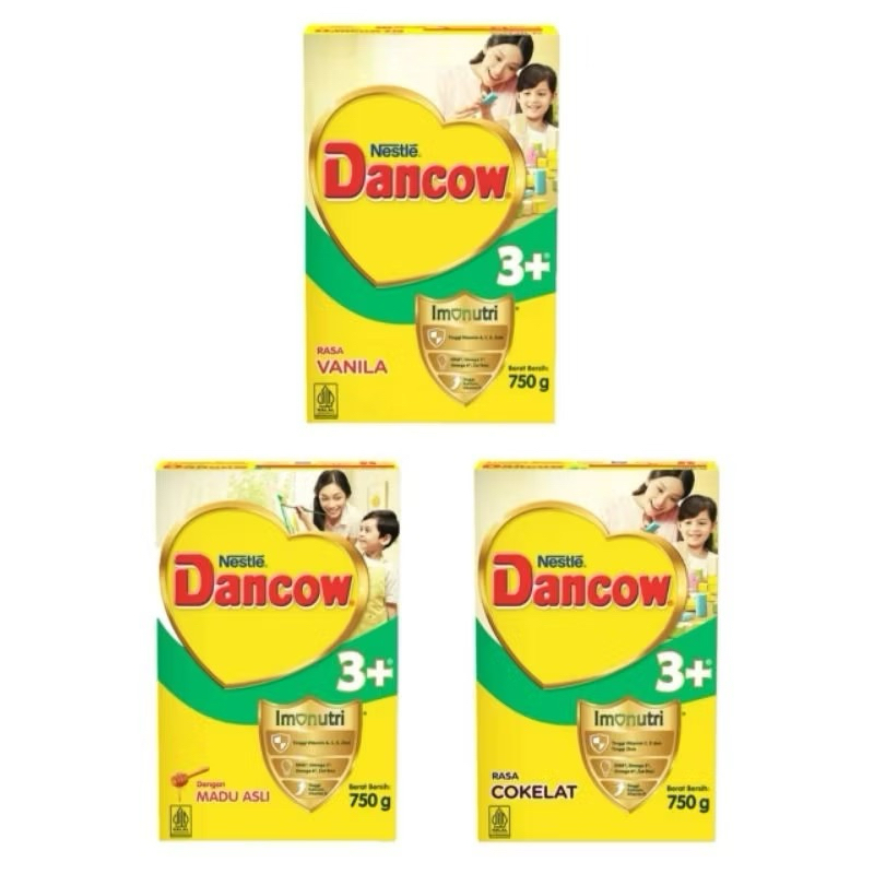 

Dancow 3+ madu/vanila 750 gram