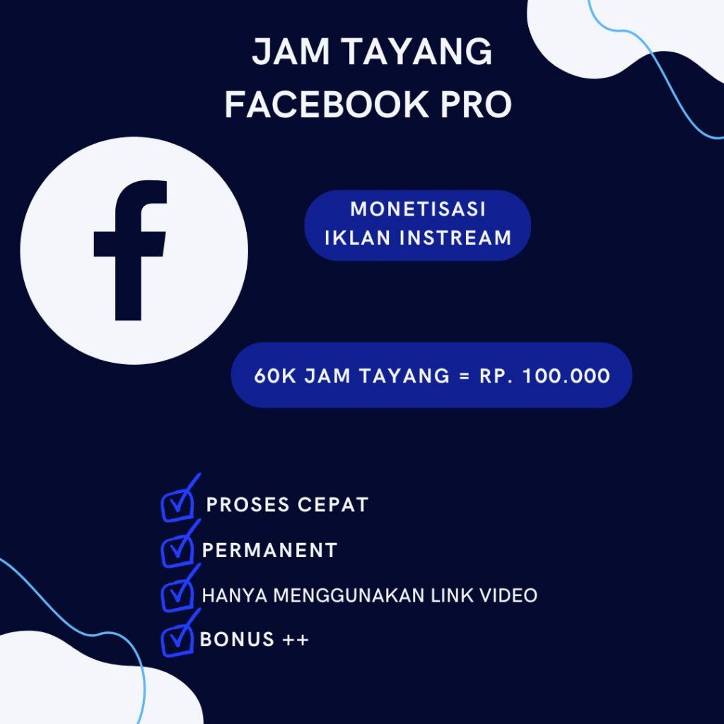 Jam Tayang Facebook Pro / FP
