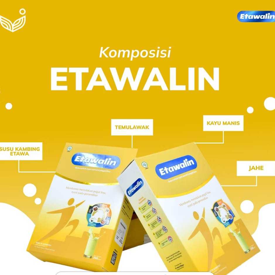 

⭐⭐⭐⭐⭐2 box Etawalin - Susu Kambing Atasi Nyeri Sendi Sakit Lutut Dan Asam Urat