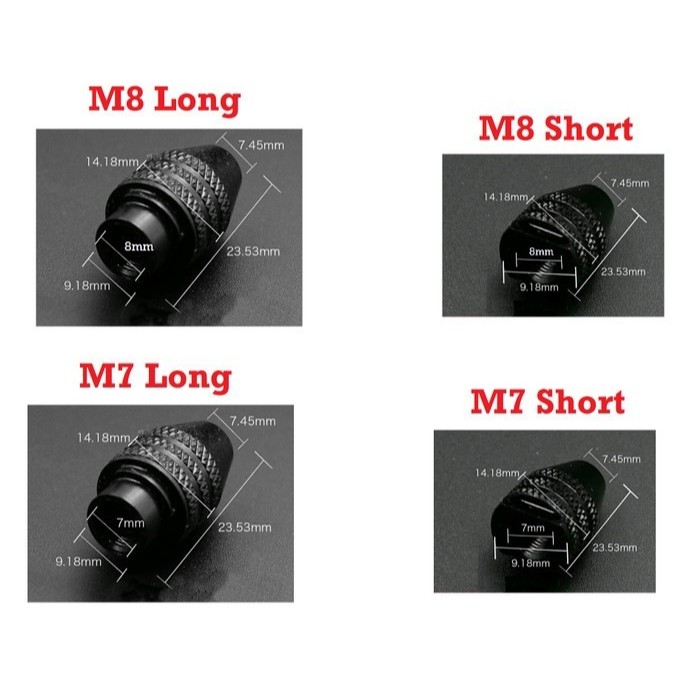 Penjepit Mata Chuck Mini Grinder Keyless M8 Keyless chuck mini grinder Multi chuck tanpa collet untu