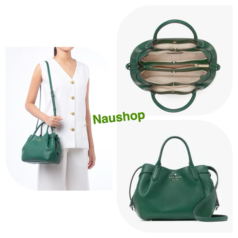 KATE SPADE Dumpling Small Satchel Arugula KS Green