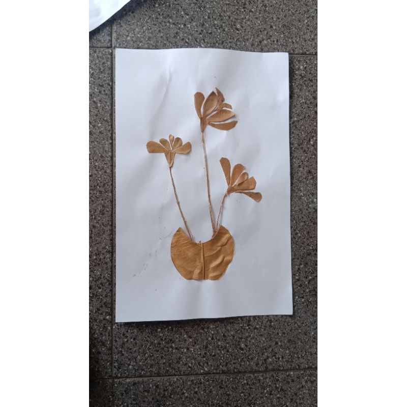 Kerajinan/Prakarya Mozaik/Kolase (Ukuran Kertas A4)