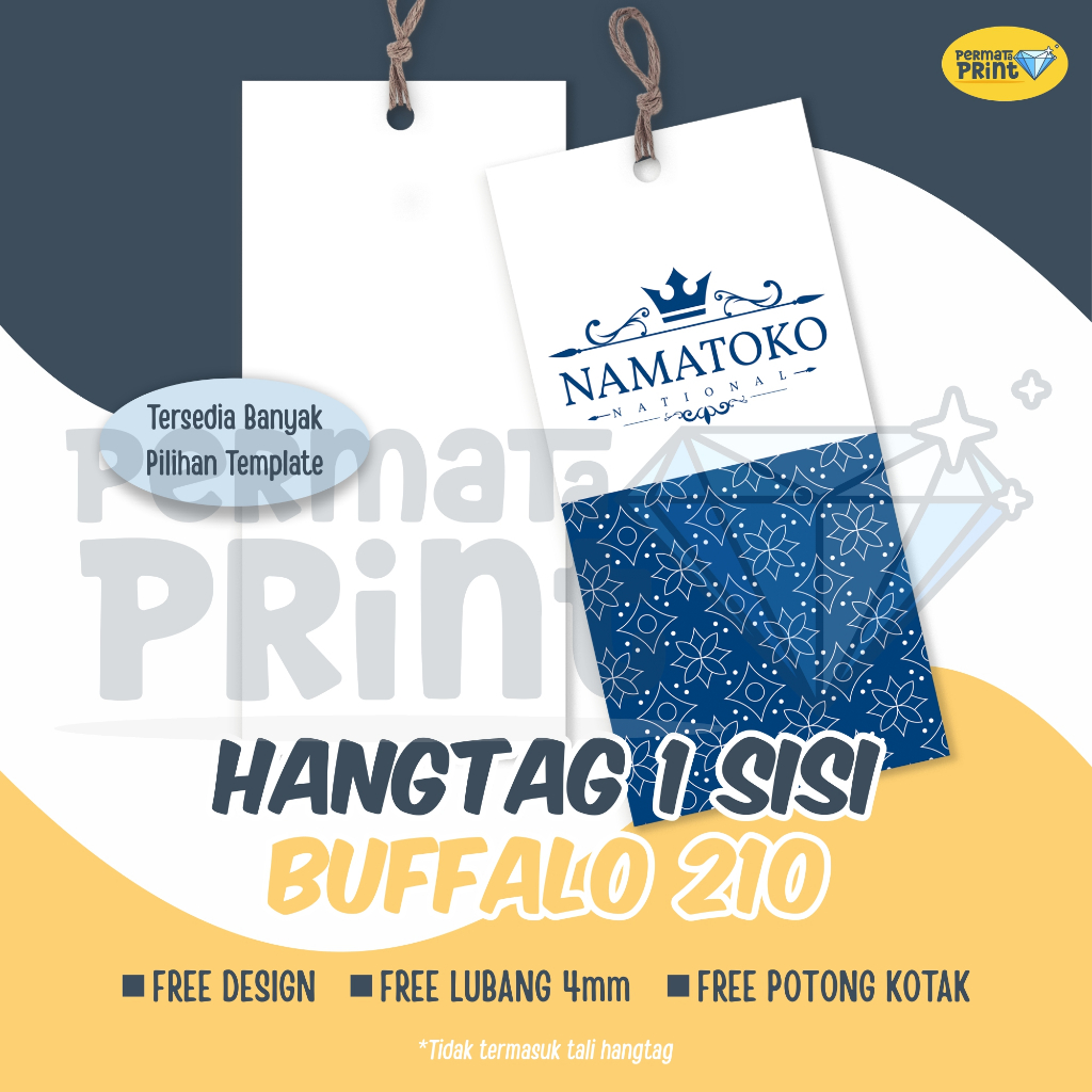 

Cetak Hangtag Souvenir Ulang Tahun [Bufallo210] 1 Sisi Design Depan Saja / Hangtag Pernikahan 1 Sisi / Hangtag Wisuda / Hangtag Souvenir Khitanan / Price Tag Wisuda Custom / Free Template Design / Hangtag Ramadhan