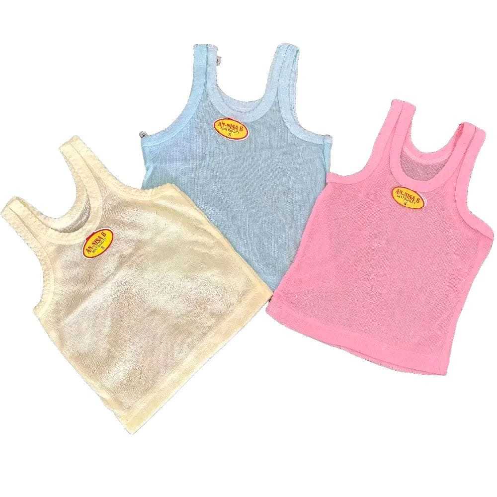 Kaos Dalam An-Nisa Singlet Anak Cewek Cowok Bahan Premium