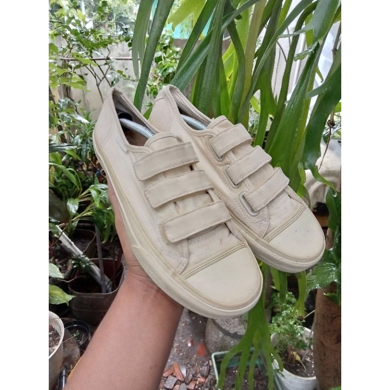 Sepatu Second / Sepatu Bekas Vans Style 23 Velcro Vintage - Size : 38,5 - insole : 24,5 cm - sneaker