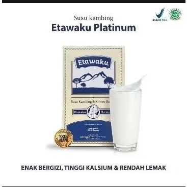 

Susu kambing Etawaku Platinum 200gr