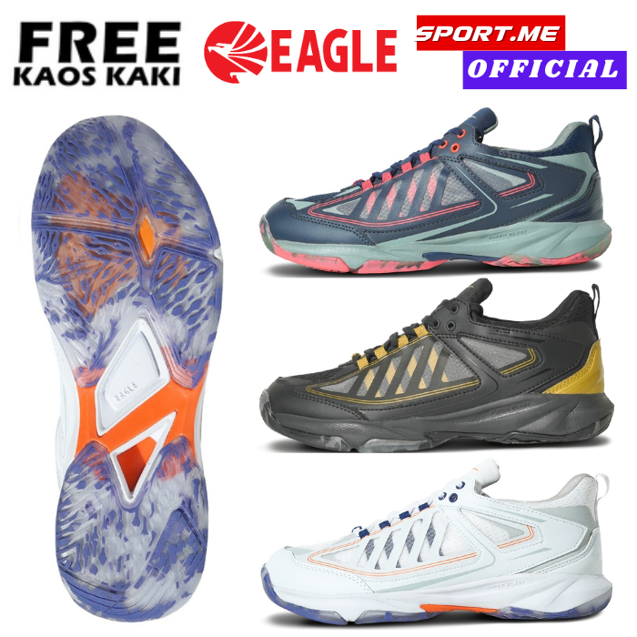 Eagle PNR PRIME Badminton Shoes - Sepatu Badminton Original Eagle 100%