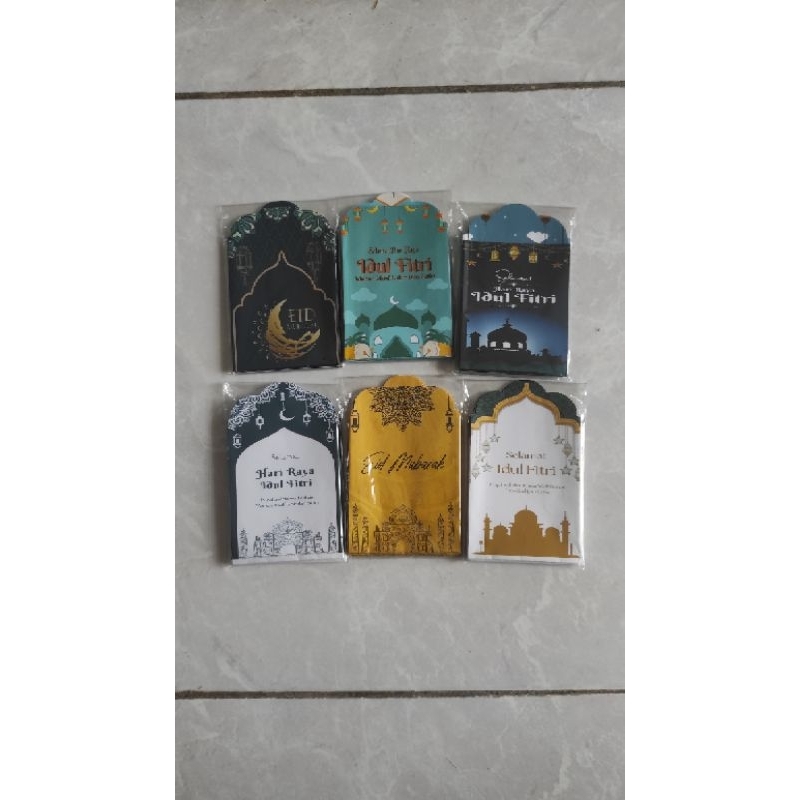 

amplop lebaran medium ukuran 7 X 11 cm (1 pak isi 10 Lembar)