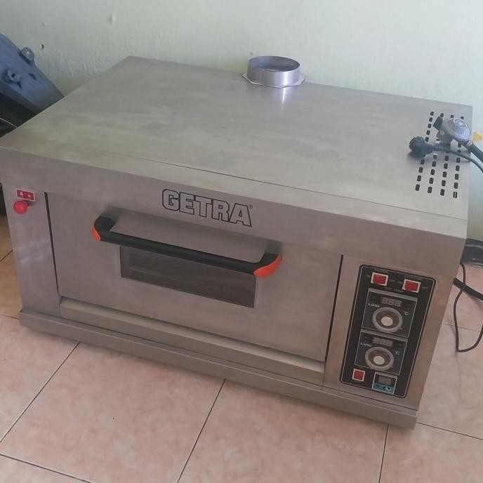 oven 1 deck 1 tray merk getra