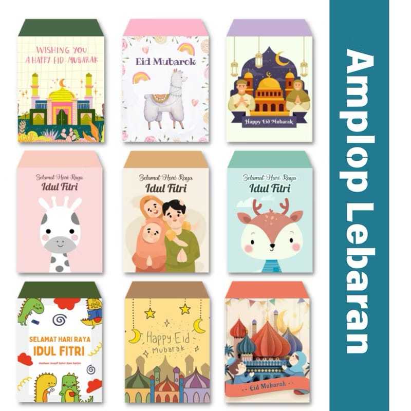 

[EDISI LEBARAN] AMPLOP LEBARAN ISI 10