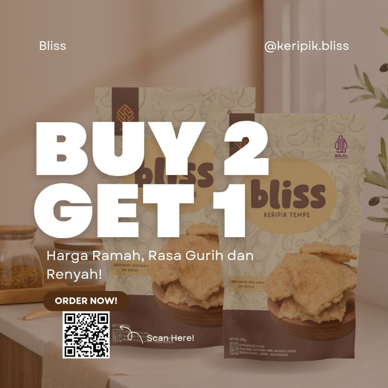 

Keripik Tempe Bliss