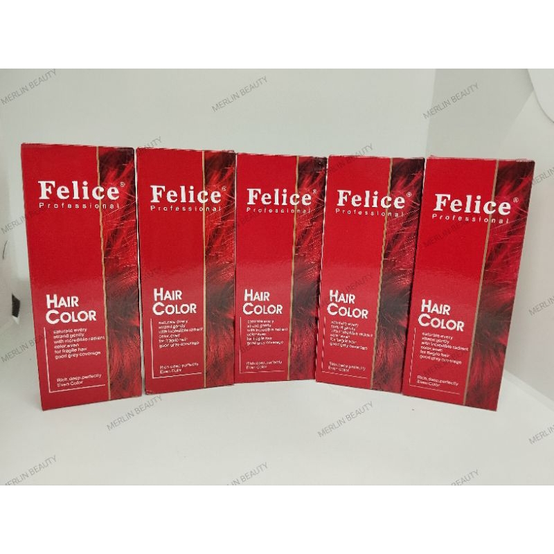 Felice Hair Color / Cat rambut Felice (60ML)