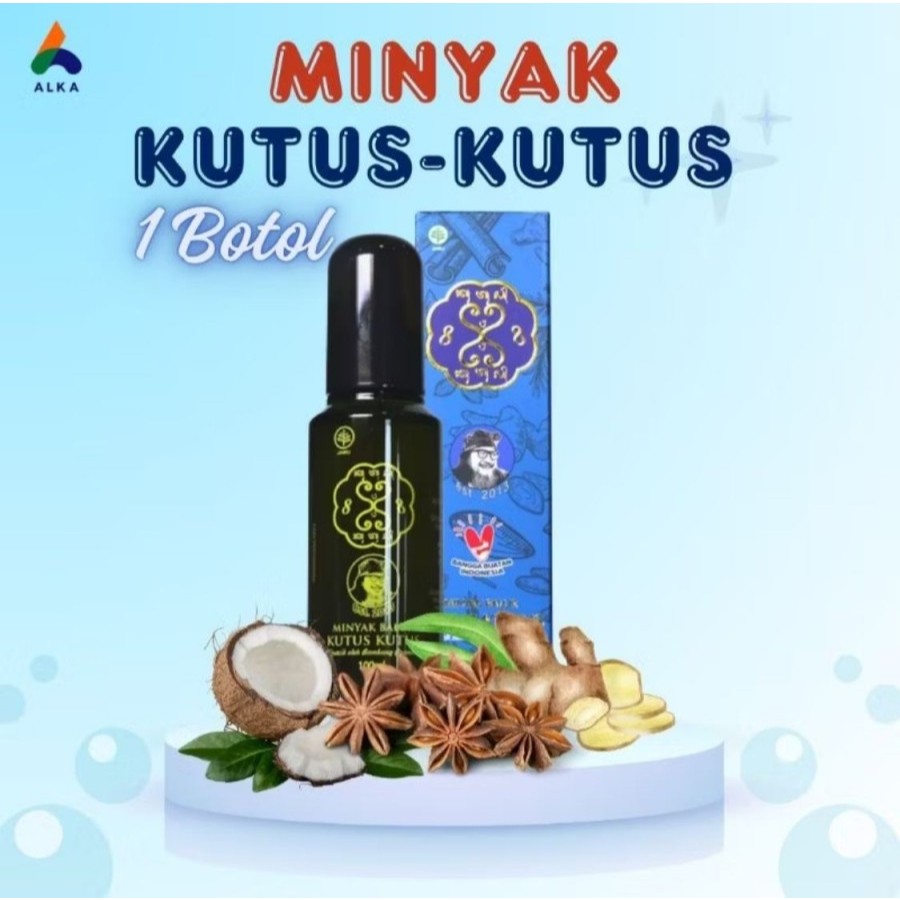 ASLI  Minyak Kutus Kutus Original 100ml Minyak Balur Kutus Kutus Asli