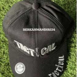 Topi Tactical Pria Unisex TNI Militer Bordir Perekat Topi Pet Olahraga