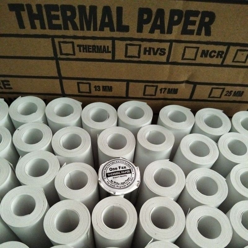 

Kertas Thermal roll 57x30 Struk kasir