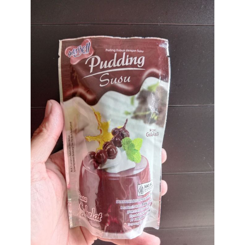 

Pudding Susu Nutrijell Rasa Cokelat Kemasan 145 Gram