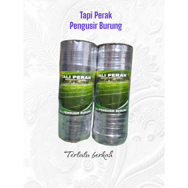 Tali Perak Pengusir burung,Tali perak pertanian