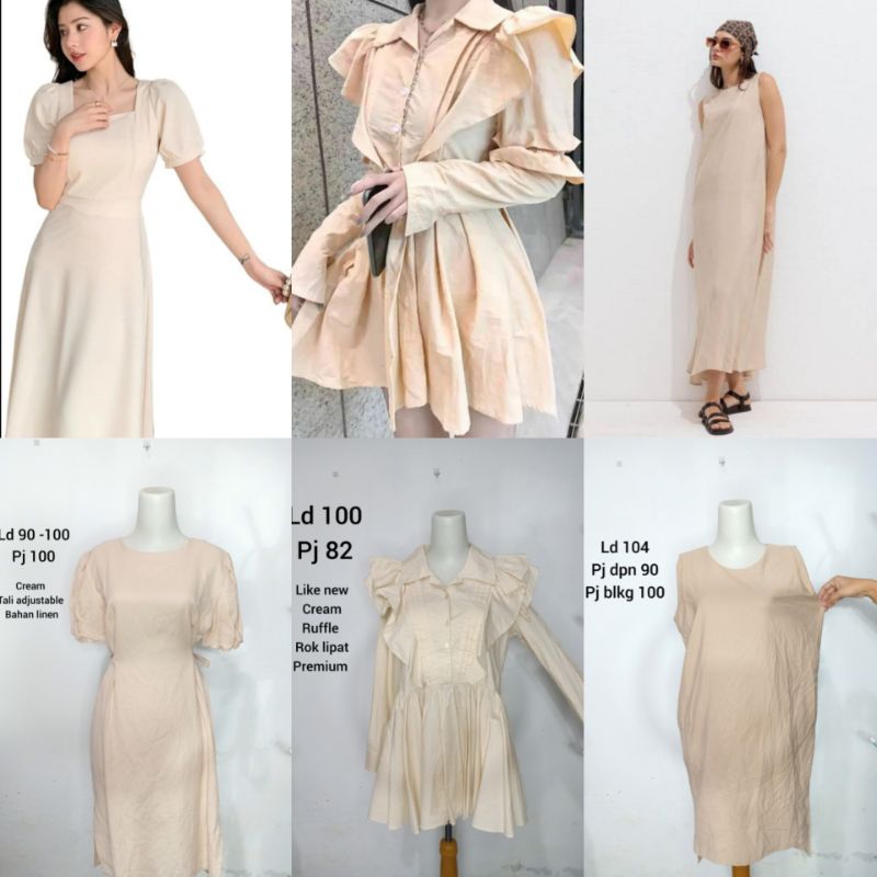Dress Vintage dan Baju korean style