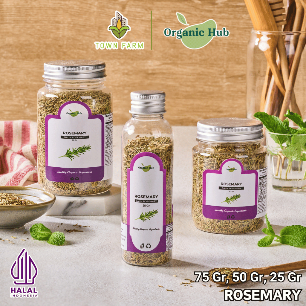 

Organic Hub Daun Rosemary Kering Bubuk Dried Rosemary