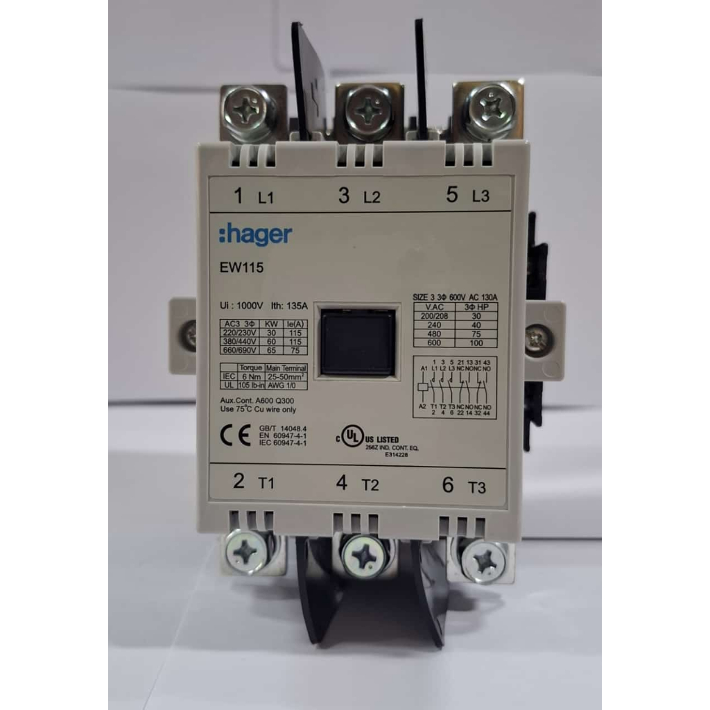 CONTACTEUR HAGER EW115_C HAGER ORIGINAL