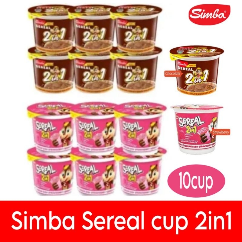 

Simba Sereal 2in1 isi 10cup/pack