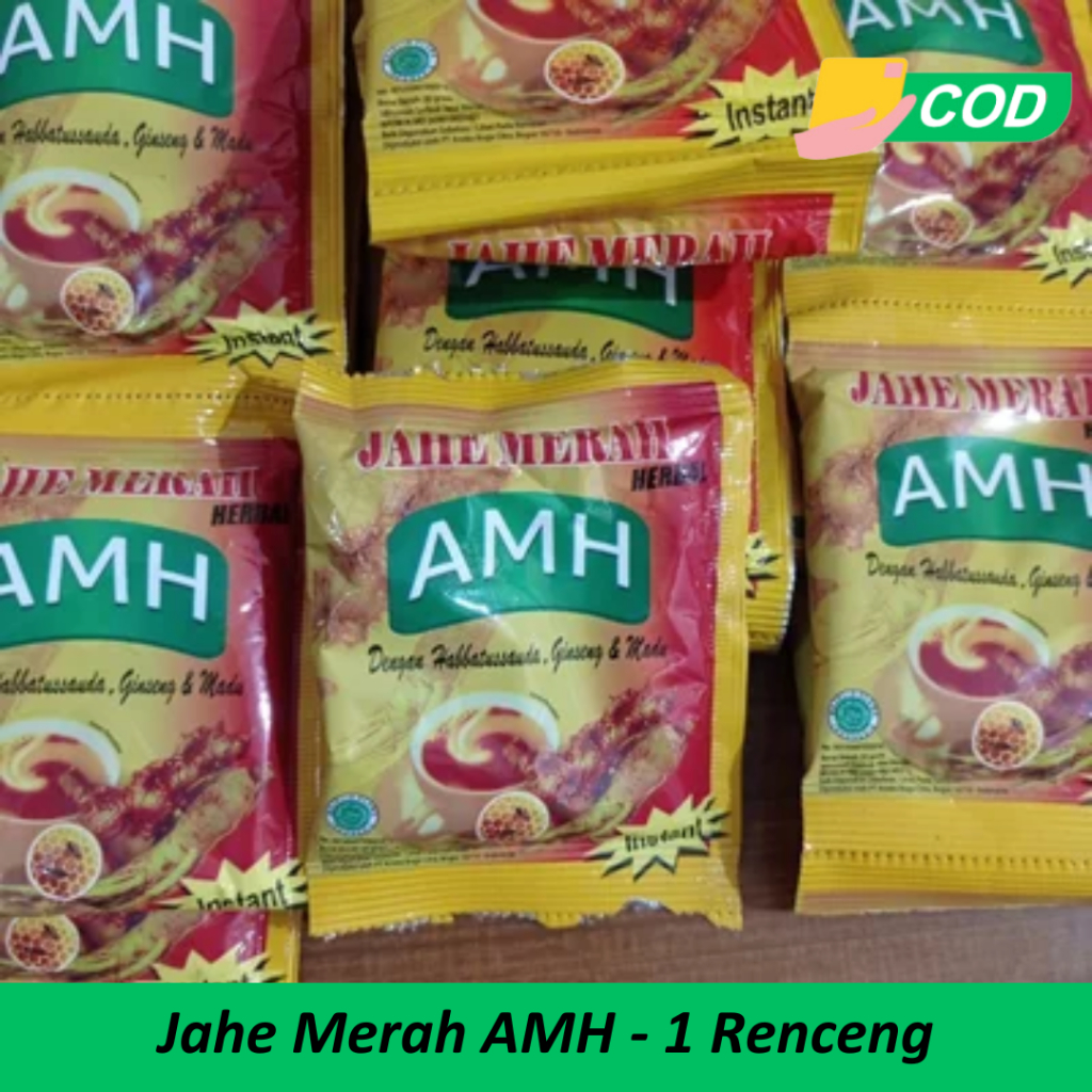 

Herbal Jahe Merah - 1 Renceng - Jahe Merah AMH - Minuman Herbal - Menjaga Daya Tahan Tubuh - Pegal - Susah Tidur