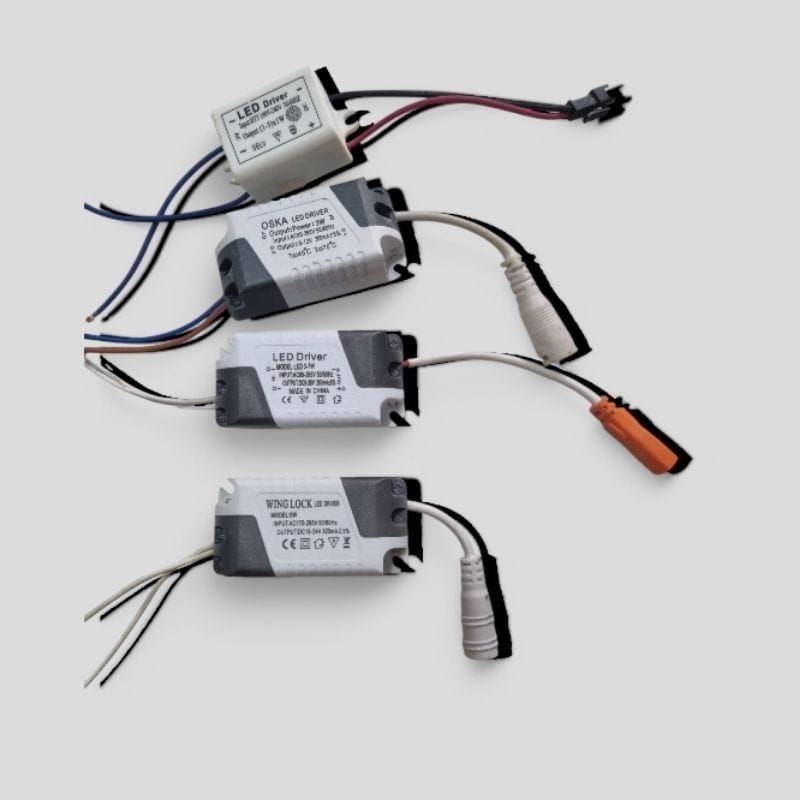 LED Driver lampu input 1w  3w dan 7 w di kirim random