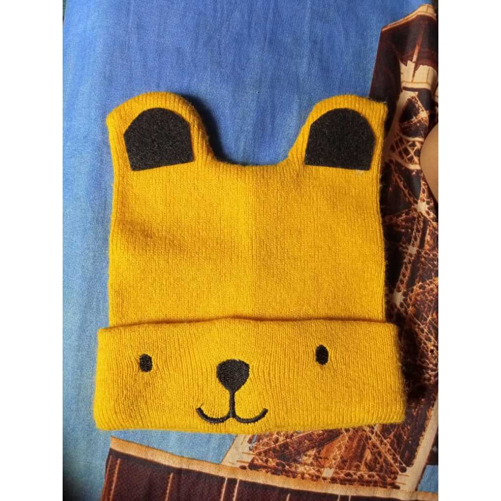 PRELOVED Topi Anak kuning