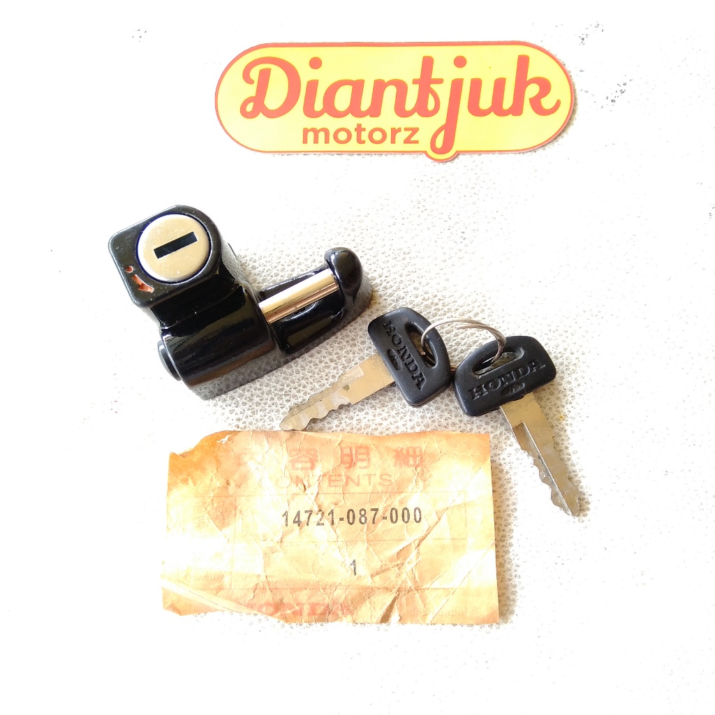 Helmet Holder Kunci Helm Honda C70 C90 S90Z CS90 S110 CB100 CB125 CB 100 125 Benly Pitung Original
