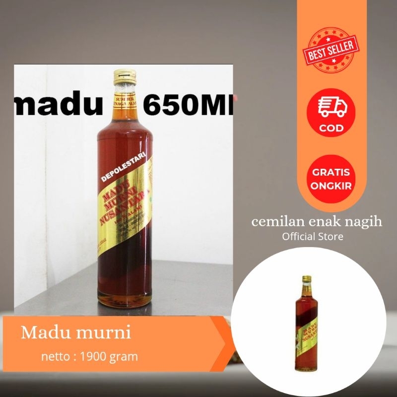 

Madu Murni 650ml - Pilihan Sehat untuk Keluarga