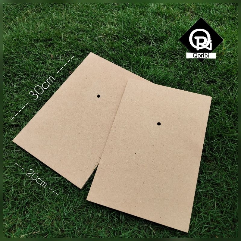Papan mdf 30x20cm bahan jam dinding