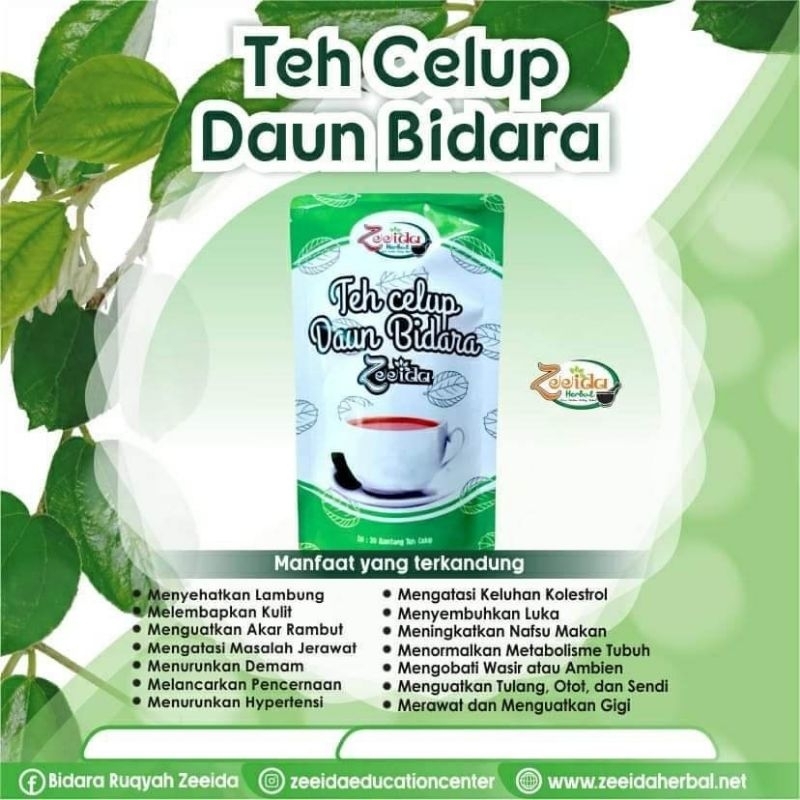 

Teh Celup Daun Bidara Asli 100% Daun Bidara alami