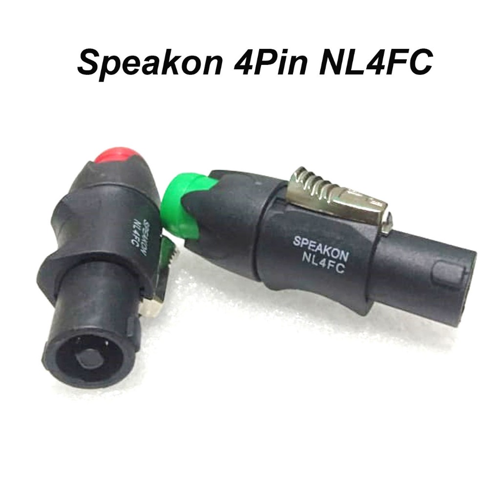 JAK SPEAKON NEUTRIK NL4FC 4pin JACK SPIKON NEUTRIK