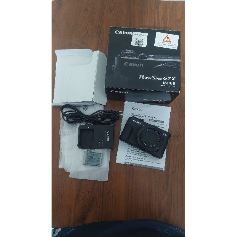 CANON G7X MARK II FULLSET SECOND BEKAS