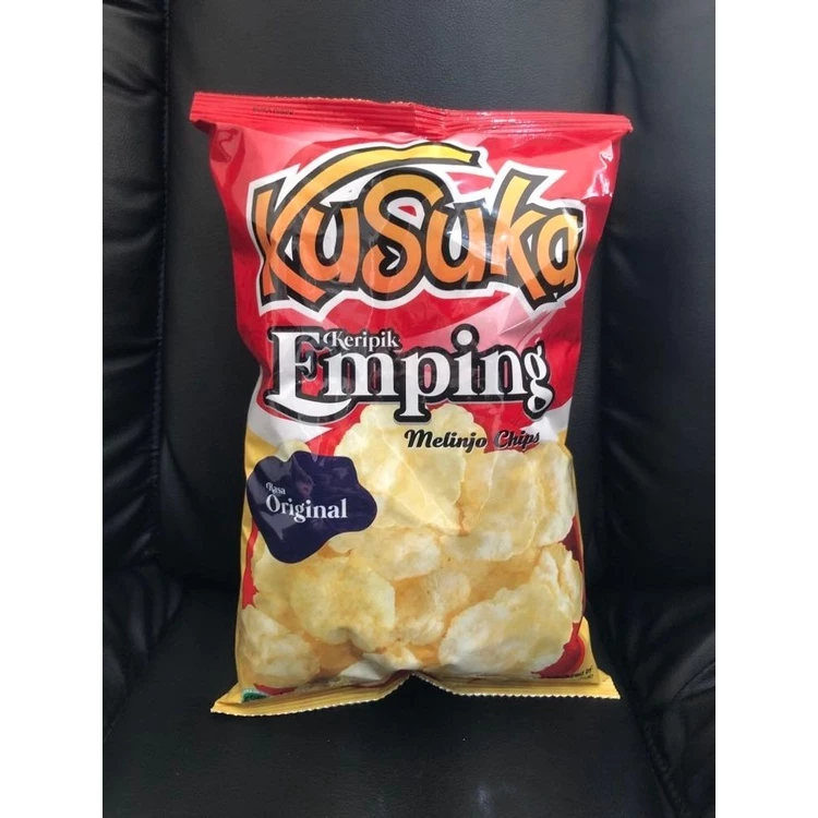 

Kusuka Keripik Emping Original / Kusuka Melinjo Chips 40grm