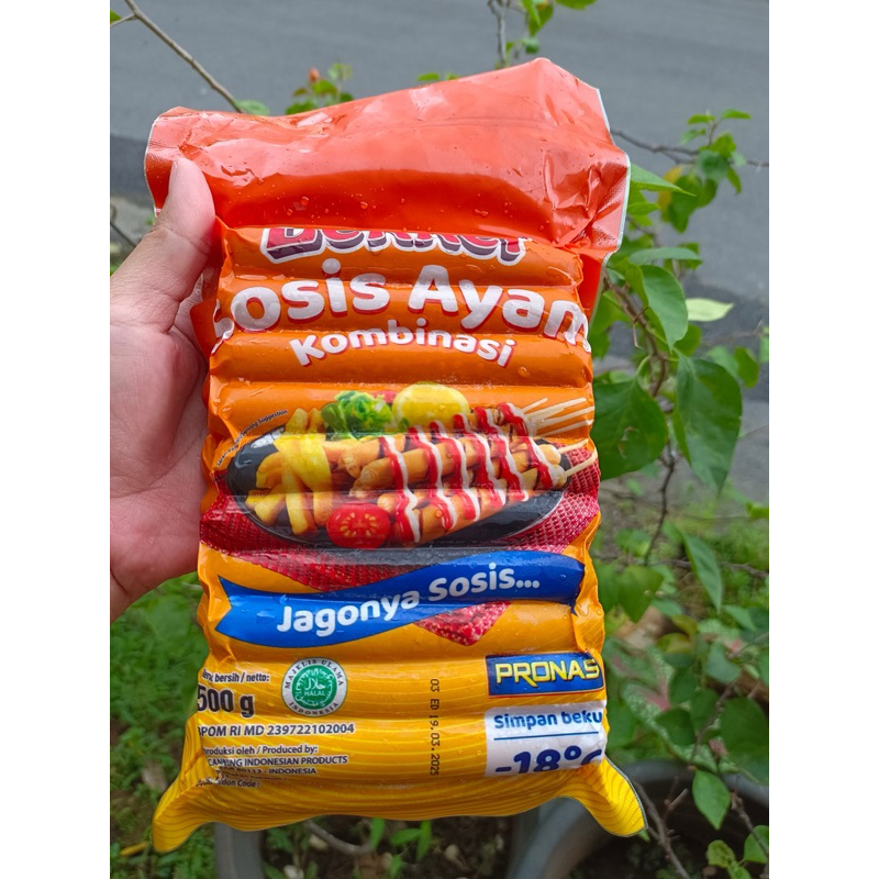 

PRONAS LEKKER SOSIS AYAM | Berat 500gr Isi 21 pcs