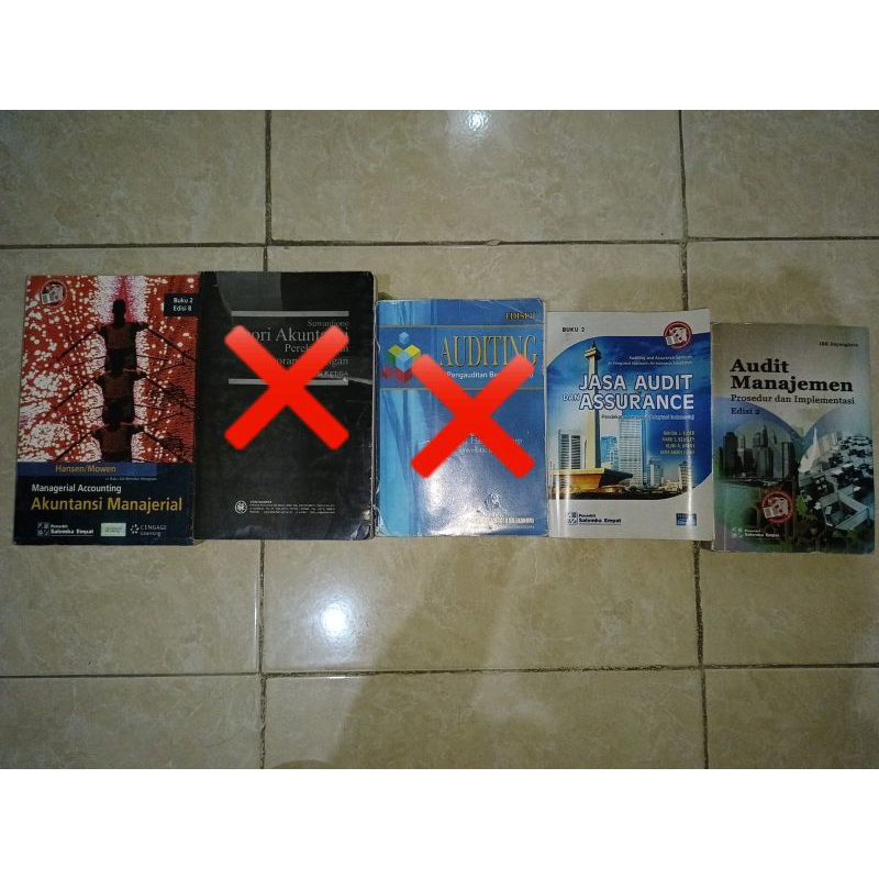 

PRELOVED BUKU AKUNTANSI AUDITING