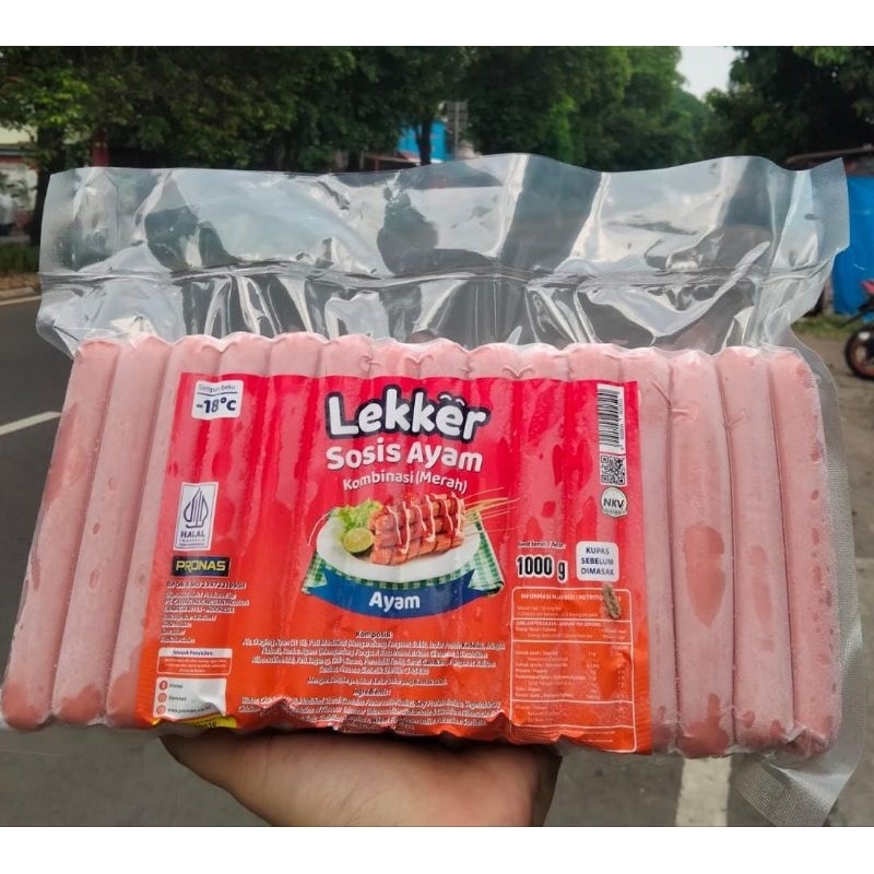 

Lekker Sosis Ayam Merah 1 kg