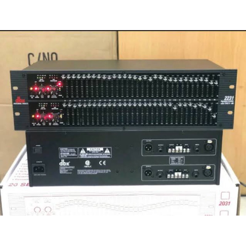 Komponen Equaliser dbx 2231 / Equaliser dbx