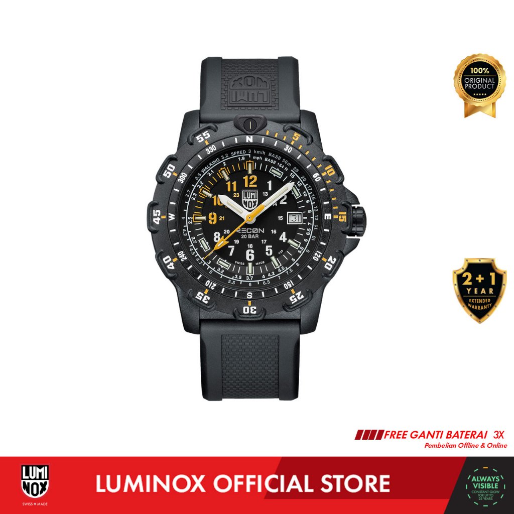 Luminox 8825.H.SET, RECON Point Man 8820 Series Heritage Wristwatch, 45 mm - Jam Tangan Pria
