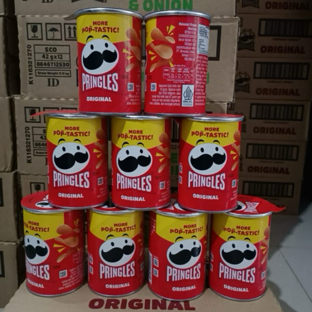 

Pringles Original Keripik 42gr (12 pcs) CARTON DEALS