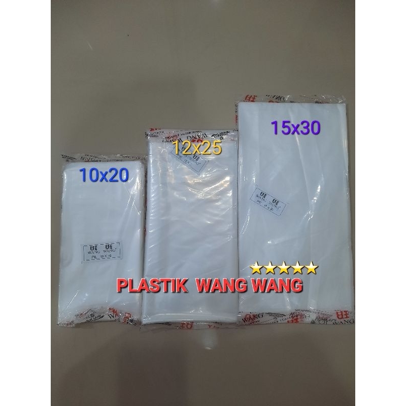 PLASTIK PE WANG WANG  PLASTIK SAYUR, MINYAK , GULA