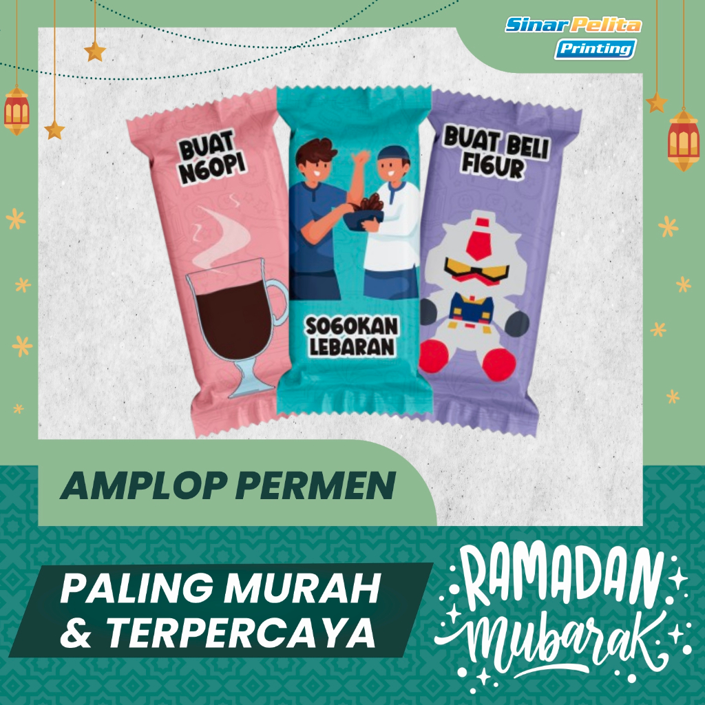 

AMPLOP PERMEN VIRAL | AMPLOP LEBARAN | AMPLOP ANGPAO